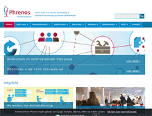 Tablet Screenshot of kenniscentrumphrenos.nl